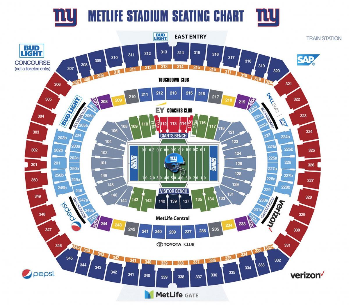 New York Giants stadium anzeigen