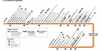 Karte der b-Zug
