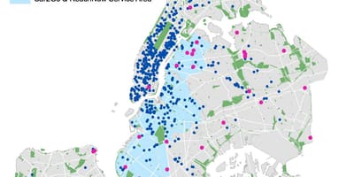 NYC dot Karte